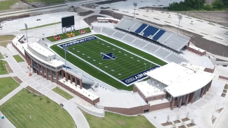McKinney ISD Stadium will host the DII football championship until 2021.