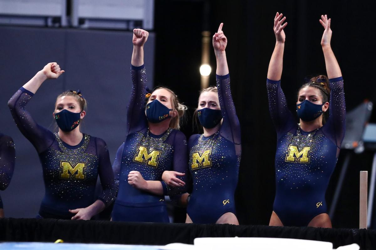Michigan women's gymnastics 2021 NCAA championship