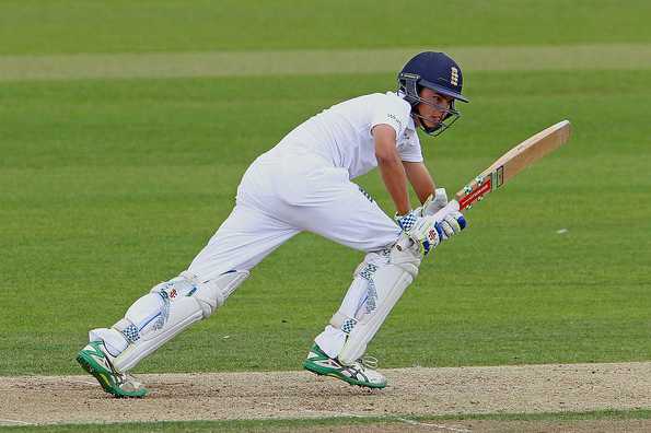 Skipper Max Holden, who was unbeaten on 135 overnight, added 35 more runs to his tally.