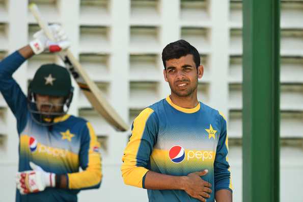 Shadab Khan made a sparkling start to his international career in the first T20I.