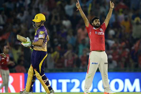 KXIP's bowlers bowled with purpose after KKR had made a blazing start to ensure the home side's victory