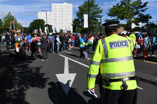 There was heightened security in Birmingham in the wake of the London terrorist attack There was heightened security in Birmingham in the wake of the London terrorist attack