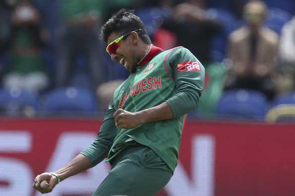 Mosaddek's 3 for 13 are also Bangladesh's best bowling figures in Champions Trophy history.