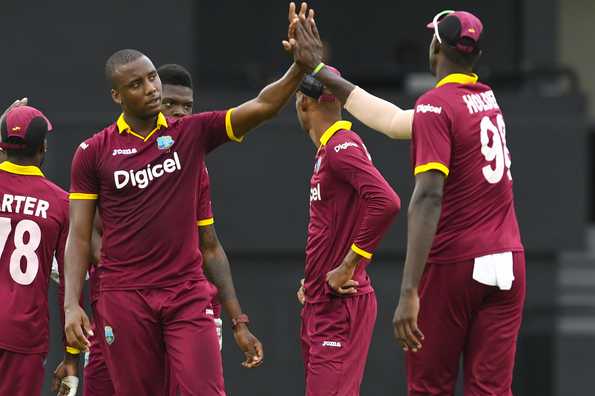 With a small chase ahead of them, Windies came out with positive intent