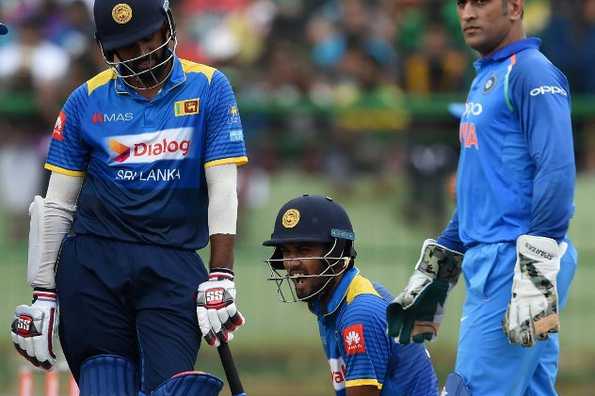 Dinesh Chandimal sustained a hairline fracture while batting against Hardik Pandya in the third ODI.