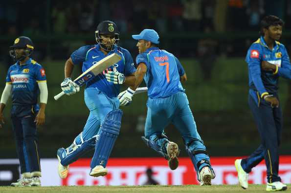 The pair added 157 to lead India to a series win. 