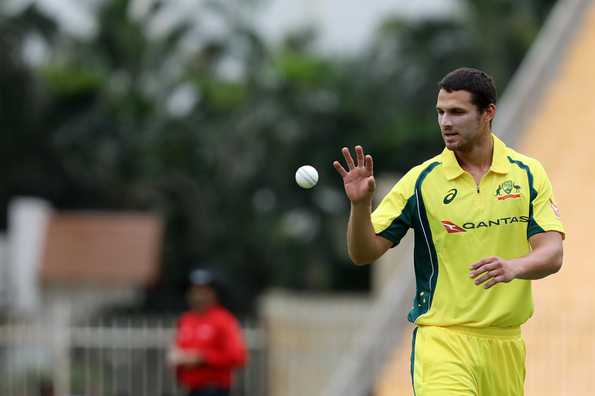 At Chepauk, the Indian total failed to move beyond 11 while Coulter-Nile operated.