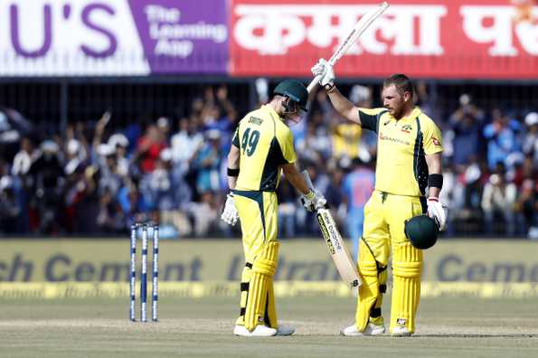 Steve Smith walked out coolly and forged a partnership with Finch, which put Australia in pole position, but they couldn't make the most of it eventually.