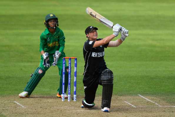 Sophie Devine's 103 set up New Zealand's match-winning total of 240.
