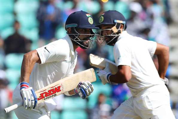 Kohli and Rohit extended India's command with a solid stand 