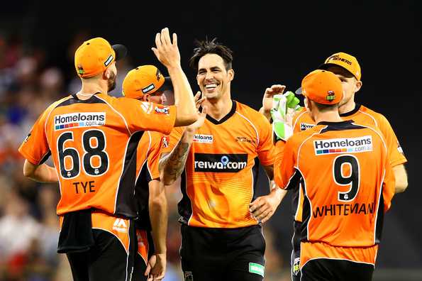 Perth won their first clash of the tournament against Adelaide Strikers.