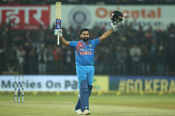 Rohit Sharma scored the joint-fastest T20I hundred to help India to a comfortable series win with a game to spare.