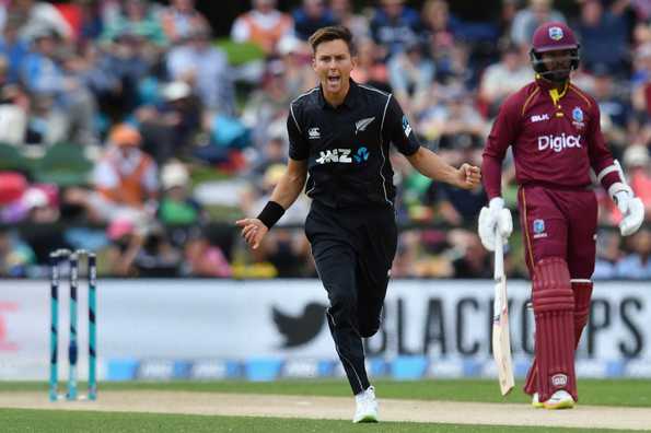 Trent Boult bagged his career-best figures - 7 for 34