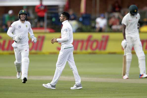 Maharaj bagged a five-wicket in the second innings