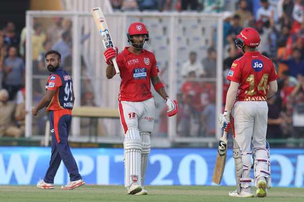 Rahul smashed six fours and four sixes in his knock