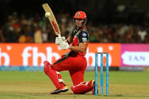 AB de Villiers scored 57 off 40. 