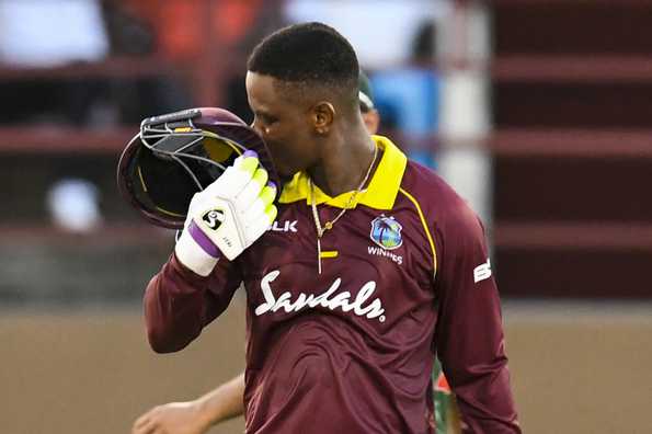 Hetmyer became the youngest Windies batsman to score an ODI hundred in the Caribbean.