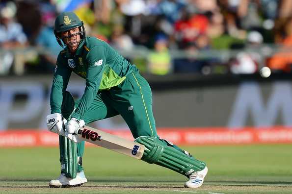 Quinton de Kock sustained the injury during the series-deciding ODI at Newlands.