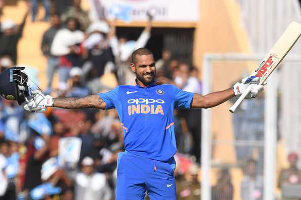 Mohali was where Dhawan's famous all-swag 'arms wide open' celebration and the moustache twirl first made an appearance and captured the world's attention