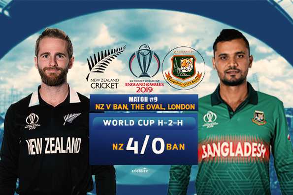 Bangladesh are yet to register a win against New Zealand in a World Cup game 