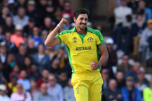 Mitchell Starc picked up for 5 for 46 as Australia won by 15 runs.