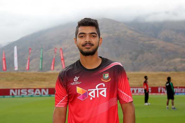 The 21-year-old Saif Hassan has been asked to isolate.