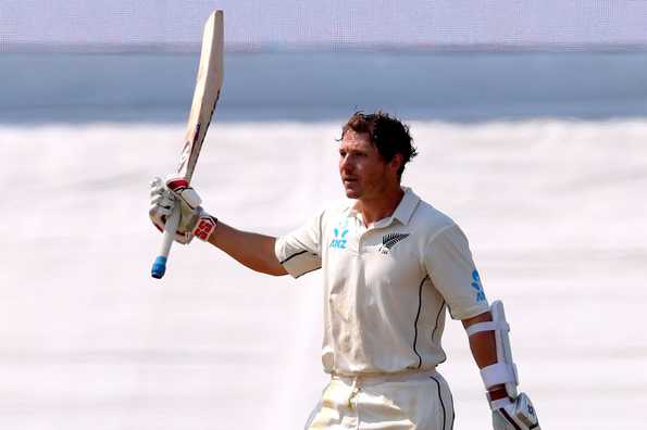 BJ Watling made 205, his highest Test score.
