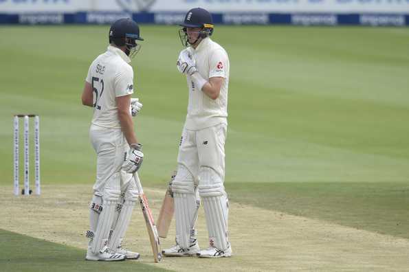 The openers put on a half-century stand. 