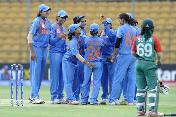 A fine all-round effort helped the India Women's team to a big win