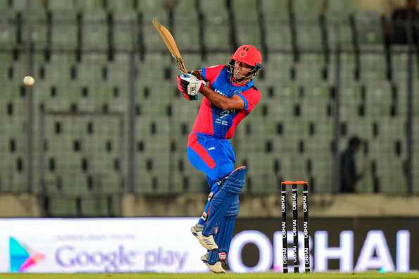 Najibullah Zadran top-scored for Afghanistan with an unbeaten 72 