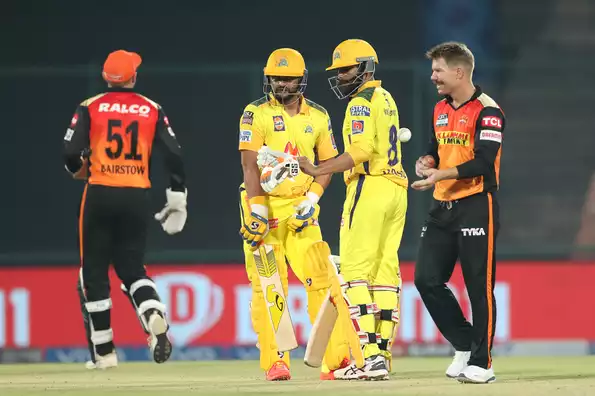CSK cruised to a 7-wicket win to regain the top spot