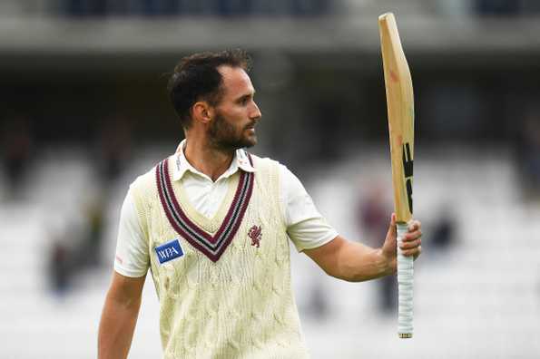 Lewis Gregory helped Somerset recover from a precarious position of 43 for 5.
