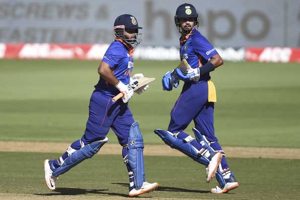 Pant and Iyer both notched up fifties.