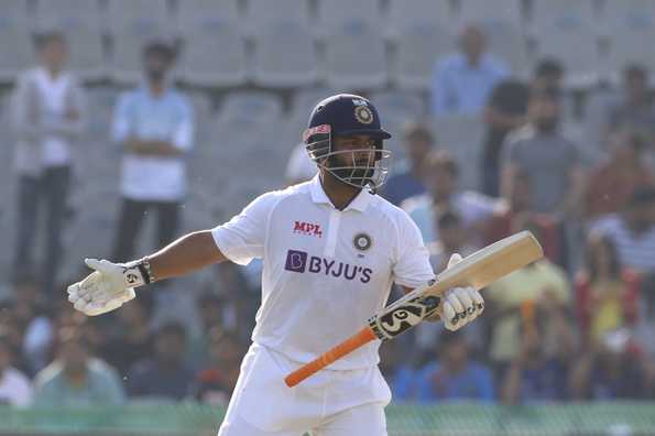 Pant struck 96 off 97 to help India finish with 300-plus on Day 1