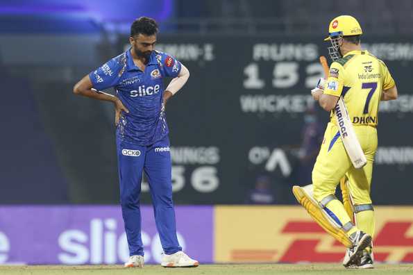 MS Dhoni scored 16 off the last four balls of the match from Unadkat