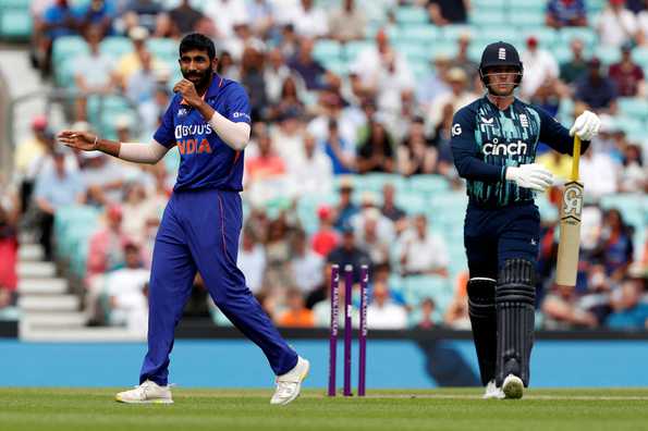 Jasprit Bumrah rattled England with regular strikes