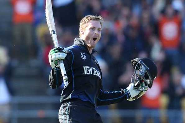 Guptill smashed his way to the second-highest individual score in ODI history.