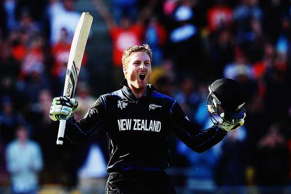 Guptill overtook Chris Gayle's 215 to register the highest individual score in World Cup history