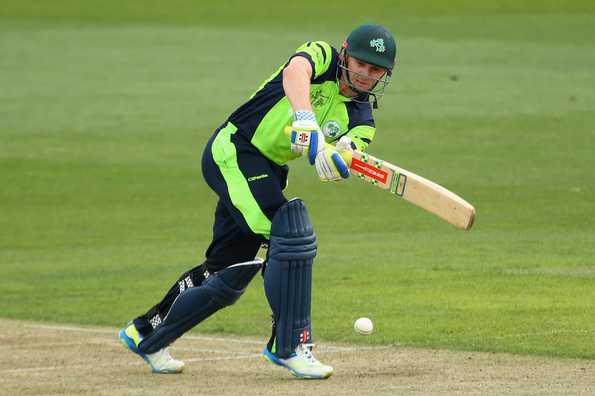 Porterfield's century went in vain as Ireland succumbed to a seven-wicket defeat.