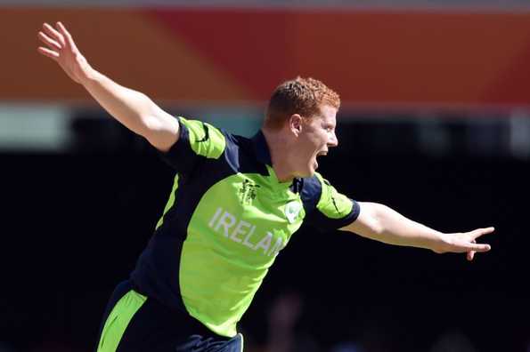 O'Brien showed his displeasure at a "wide" call.