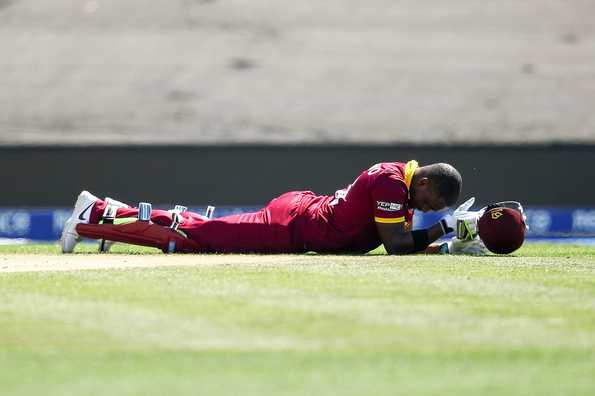 Darren Bravo will miss the clash against Zimbabwe on Tuesday due to a hamstring injury.
