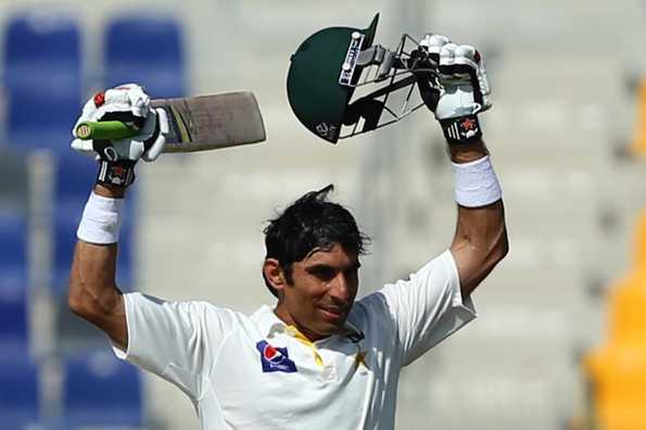 Misbah equalled the record for the fastest ton following which Australia lost two wickets.