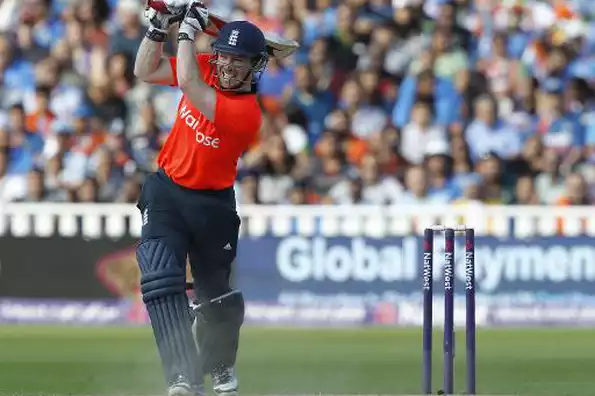 England T20I captain Eoin Morgan came up with a blistering knock.