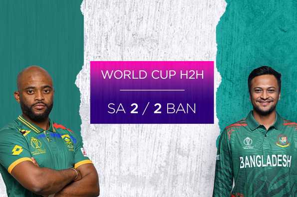 With 2 wins and 2 losses each, both teams have shared the spoils in World Cup cricket