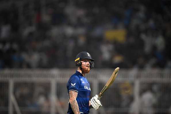 The left-hander fell just 16 short of what could've been his second successive hundred of the World Cup