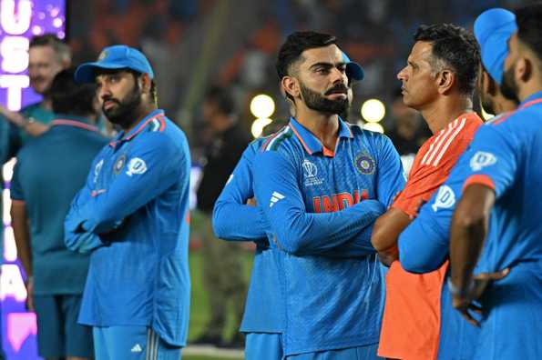 Dravid revealed that it was tough for him to see the players in such a state of mind