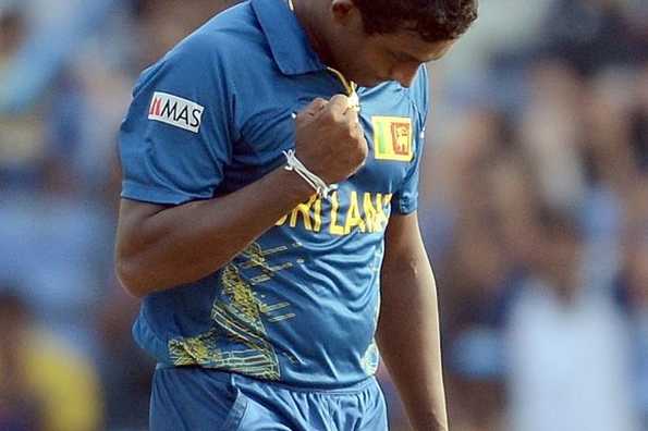Mendis made a sensational start with figures of 6/8, the best bowling figures ever in a T20I match.