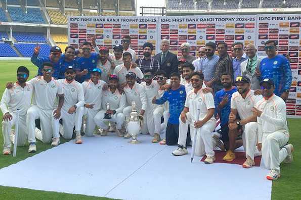 Vidarbha clinched their third Ranji Trophy title
