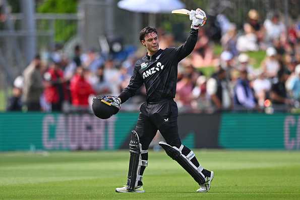 Mark Chapman stroked his third ODI century