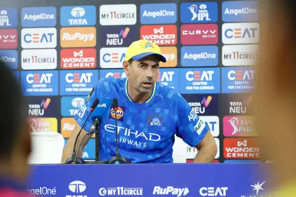 Stephen Fleming tried to put a positive spin on his side's current form in the tournament.
